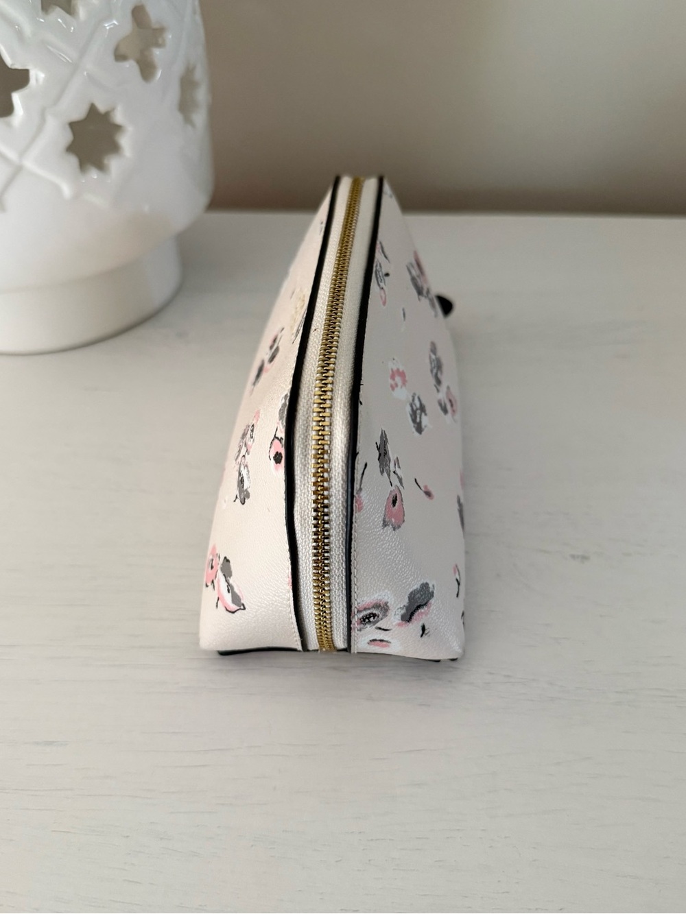 Coach Wildflower Printed Crossgrain Canvas Pouch - Picture 5 of 10
